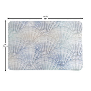 Surreal Shells Memory Foam Rug