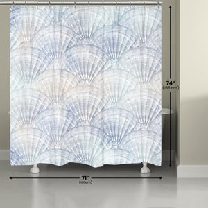Surreal Shells Shower Curtain