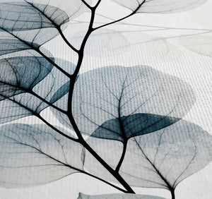 Multi Eucalyptus X-Ray Shower Curtain