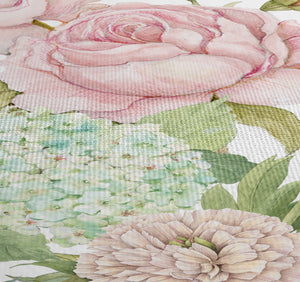 Soft Hydrangea Garden Shower Curtain