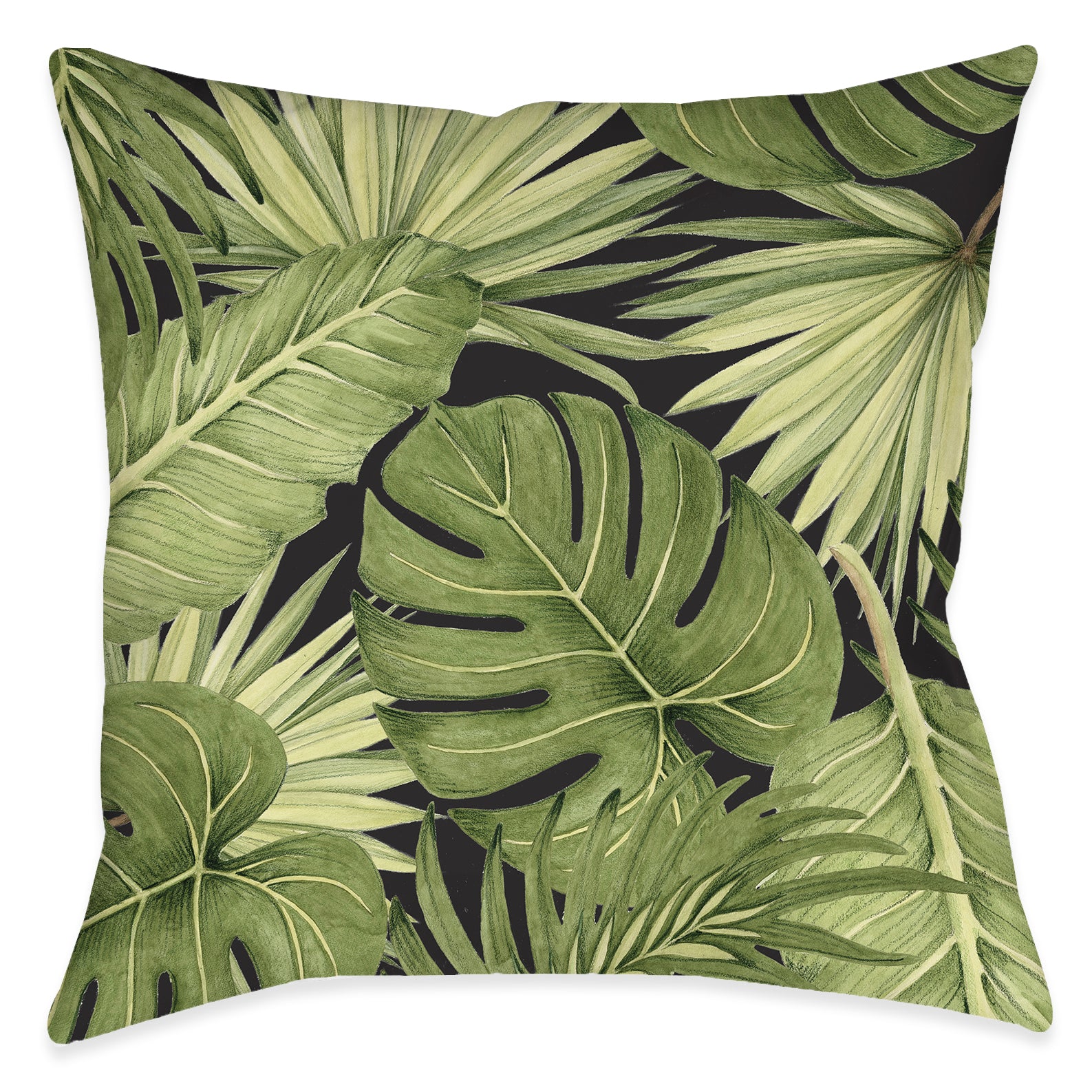 kathy ireland® HOME Sophisticated Palm Indoor Decorative Pillow