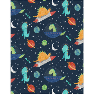 Space-O-Saurus Stars Comforter