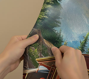 Thomas' Western Train Shower Curtain