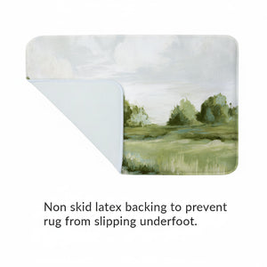 Tranquil Marsh Memory Foam Rug