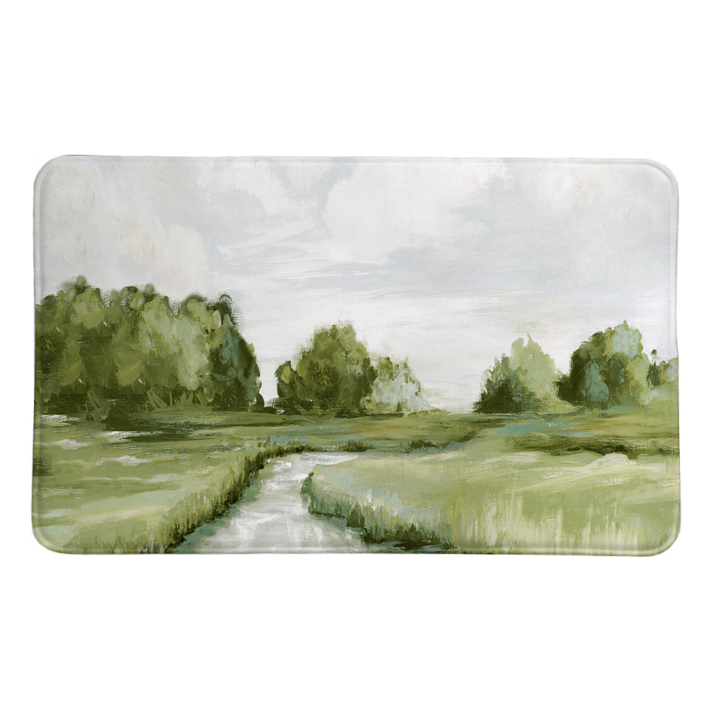 Tranquil Marsh Memory Foam Rug