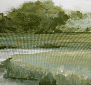 Tranquil Marsh Shower Curtain