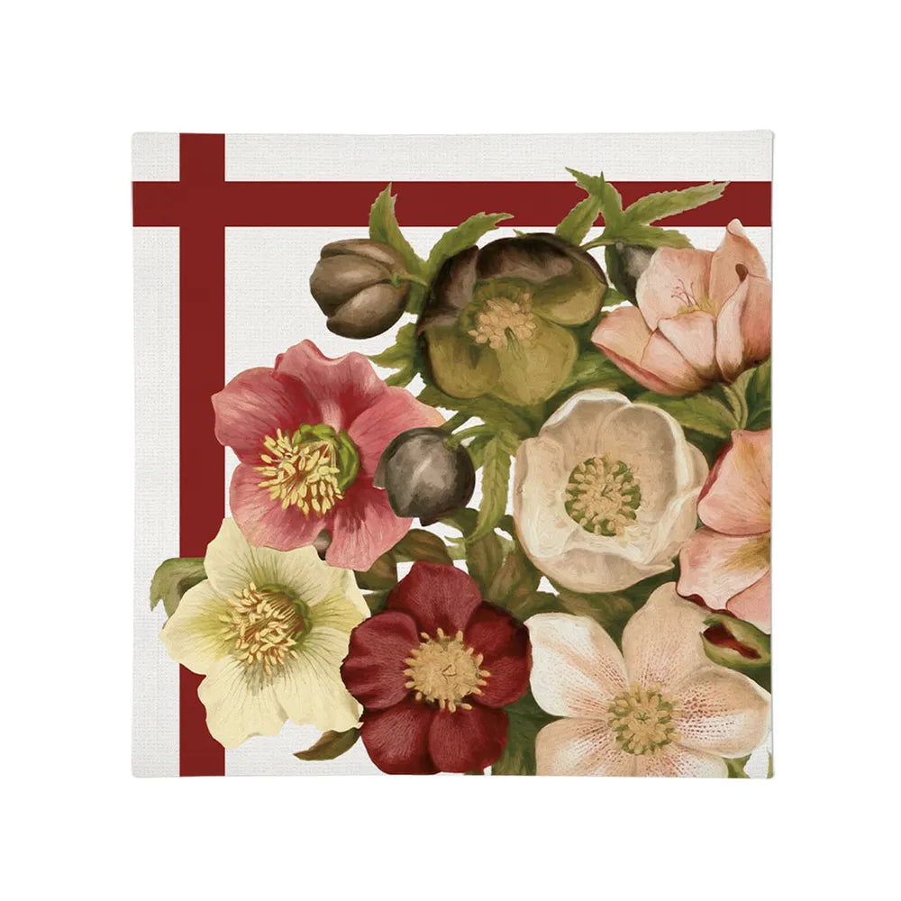 Vintage Petals Napkin Set of 4