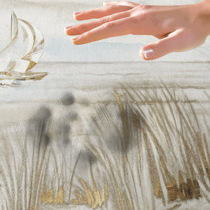 Whispering Shores Memory Foam Rug