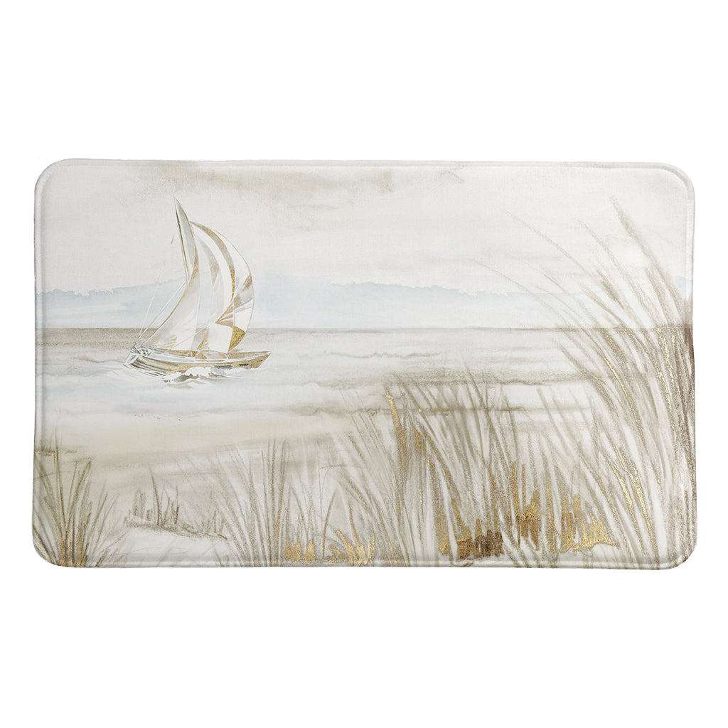 Whispering Shores Memory Foam Rug