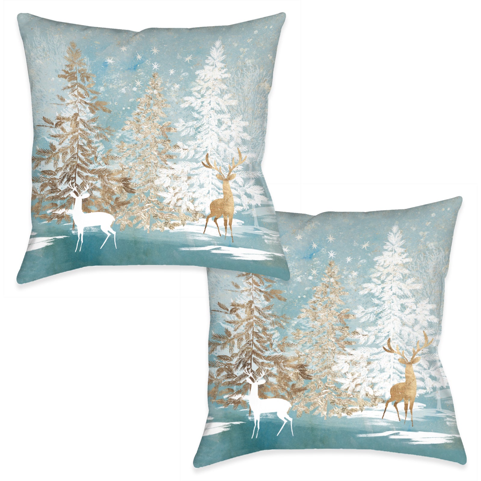 Winter Wonderland Indoor Decorative Pillow (Set of 2)