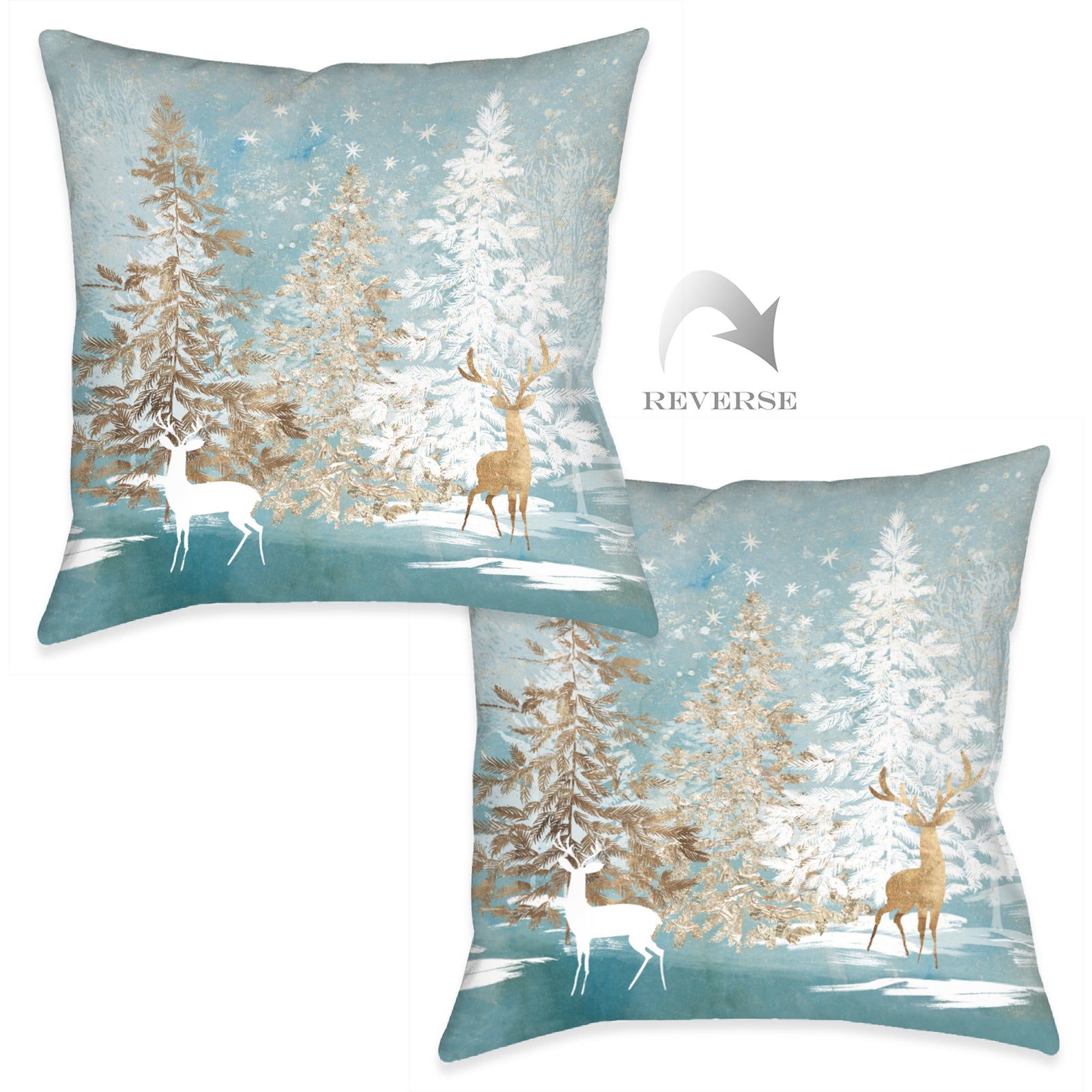 Winter Wonderland Indoor Decorative Pillow (Set of 2)