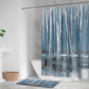 Winter Woods Shower Curtain