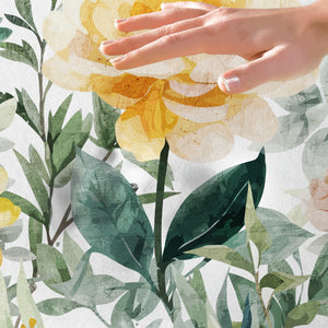 Cheerful Garden Memory Foam Rug