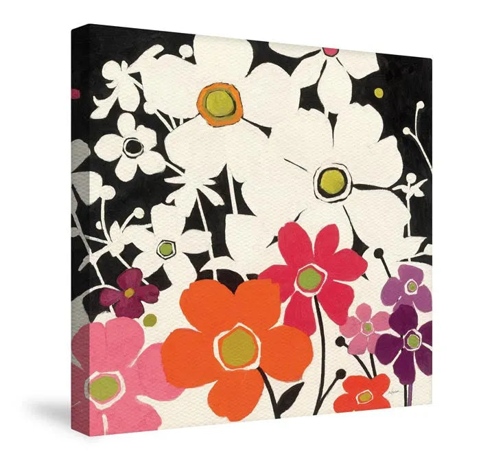 Flower Power I Canvas Wall Art 