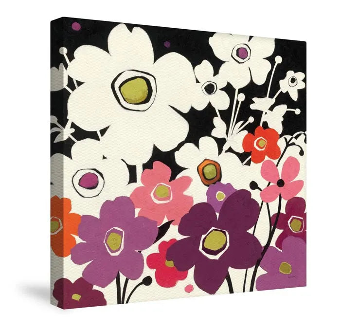 Flower Power II Canvas Wall Art 