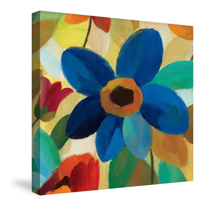 Summer Floral Panel I Canvas Wall Art 