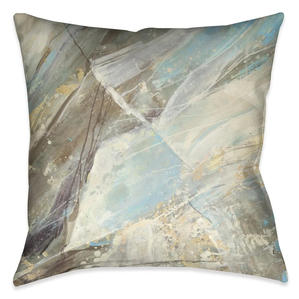 Mineral Blue Indoor Decorative Pillow