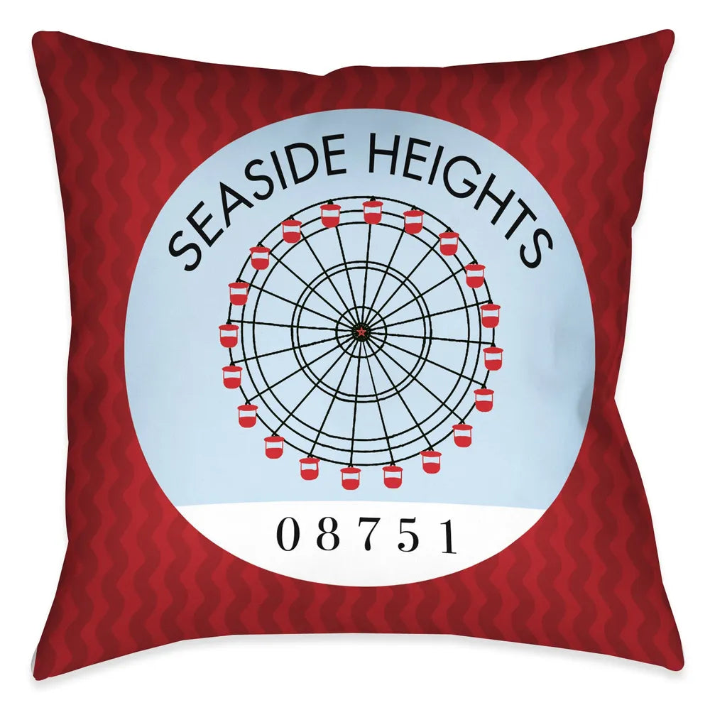 Seaside Heights I Indoor Decorative Pillow