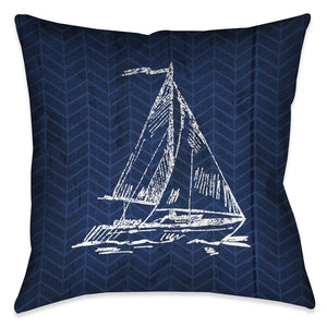 sailboat pillow