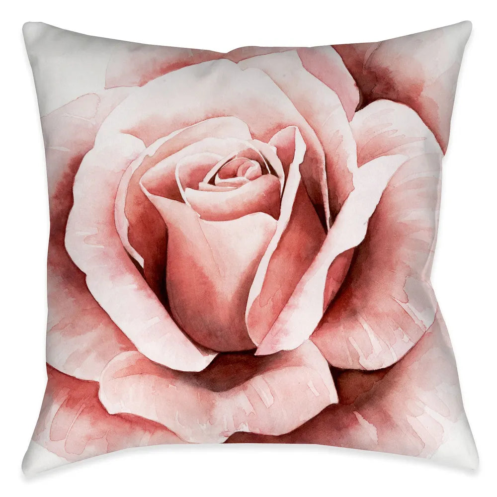 Pink Rose II Indoor Decorative Pillow