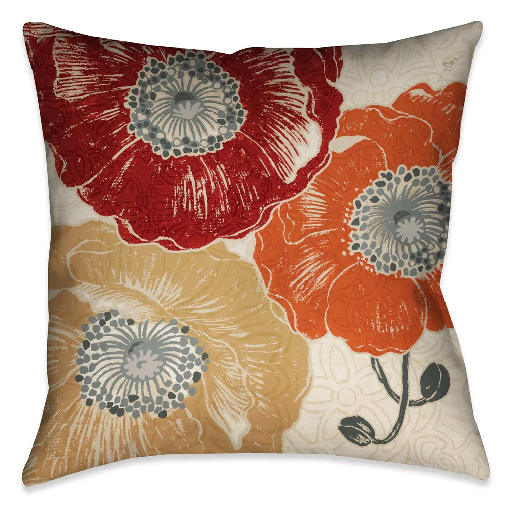 Rustic Fall Outdoor Decorative Pillow - Laural Home