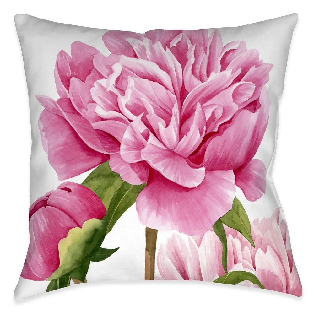Winsome Peonies II Indoor Decorative Pillow
