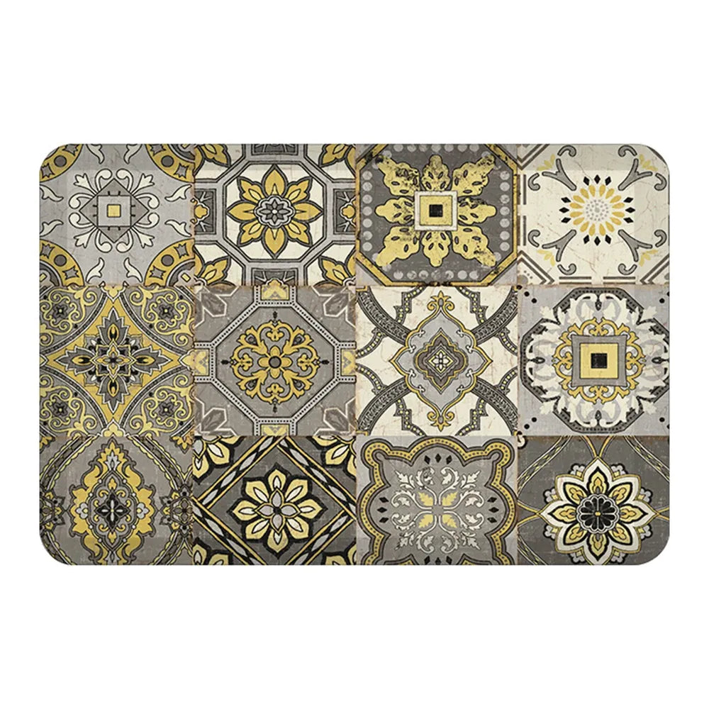 Laural Home Lovely Lemons 20 x 30 Kitchen Mat Yellow