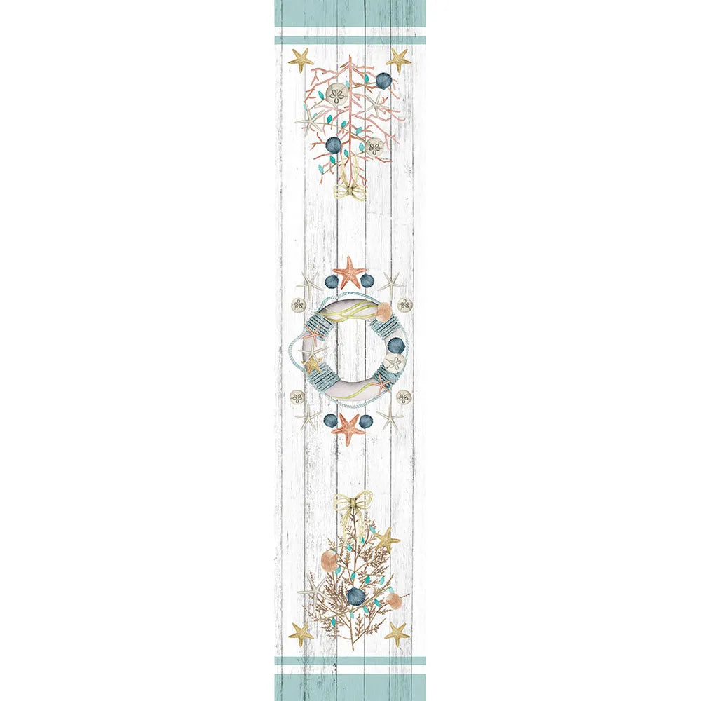 Coastal Christmas Table Runner