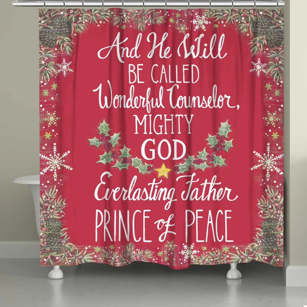 Prince of Peace Shower Curtain