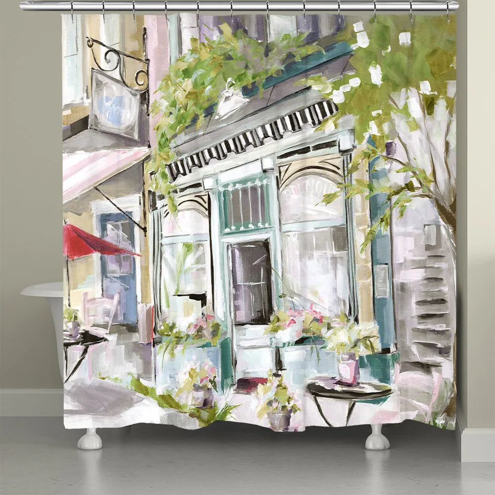 A Walk In Paris Shower Curtain