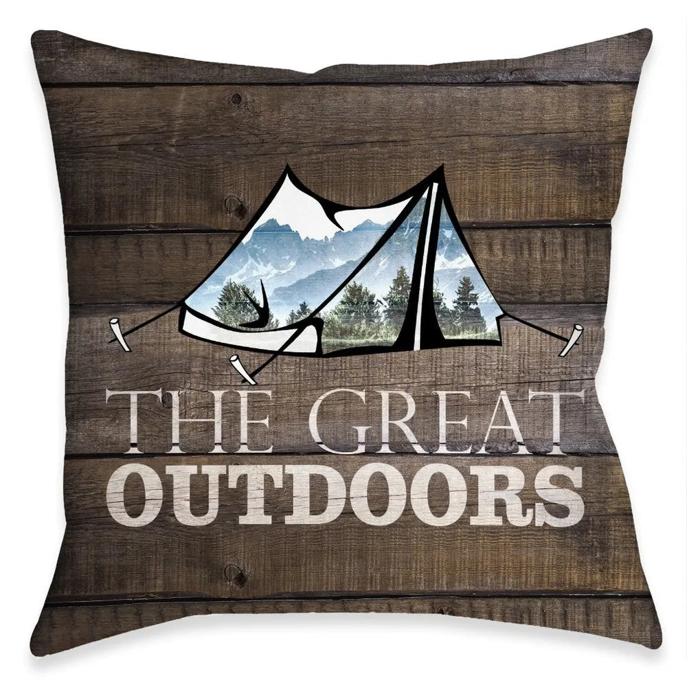 Adventure Outdoor Decorative Pillow