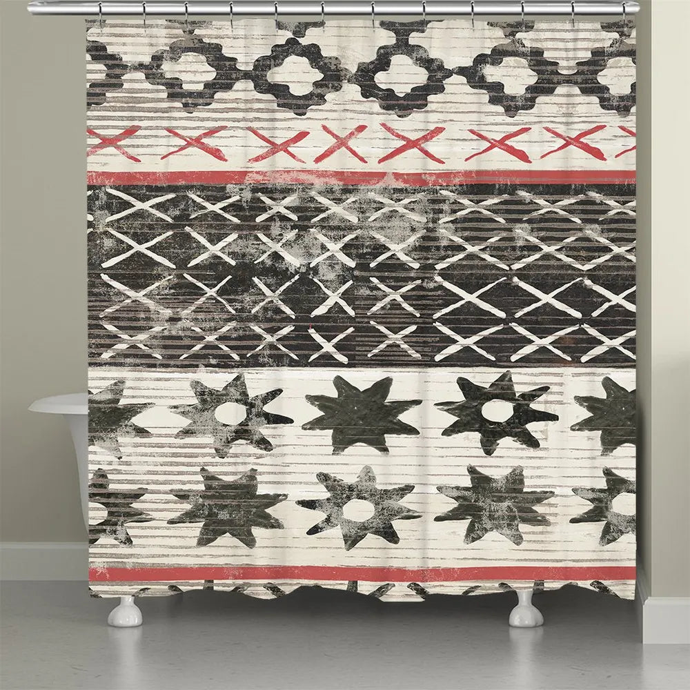 Ancient Markings Shower Curtain