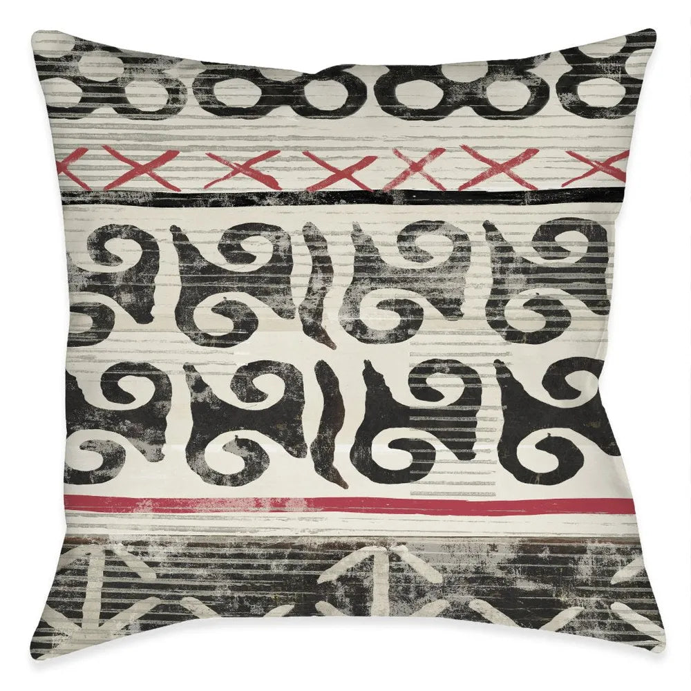 Ancient Stories Outdoor Decorative Pillow