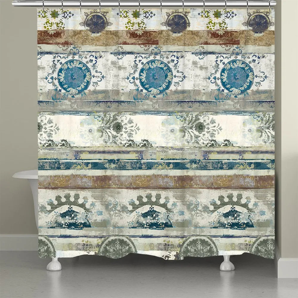 Antique Boho Shower Curtain