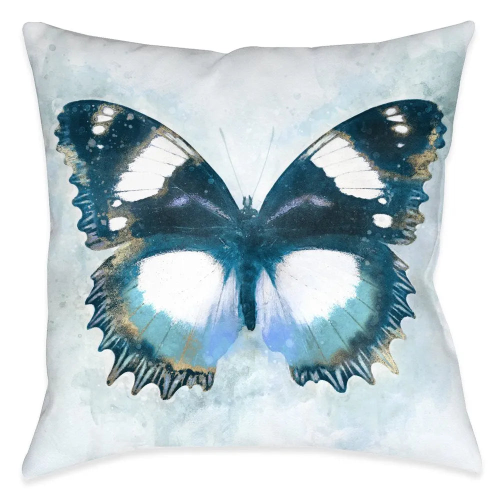 Artful Butterfly Wonderland Outdoor Decorative Pillow