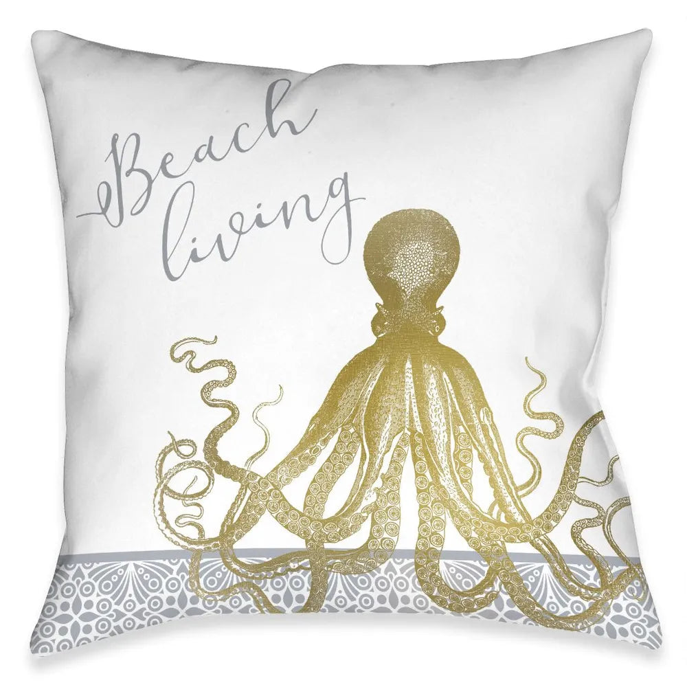 Azure Coastal Living Indoor Decorative Pillow