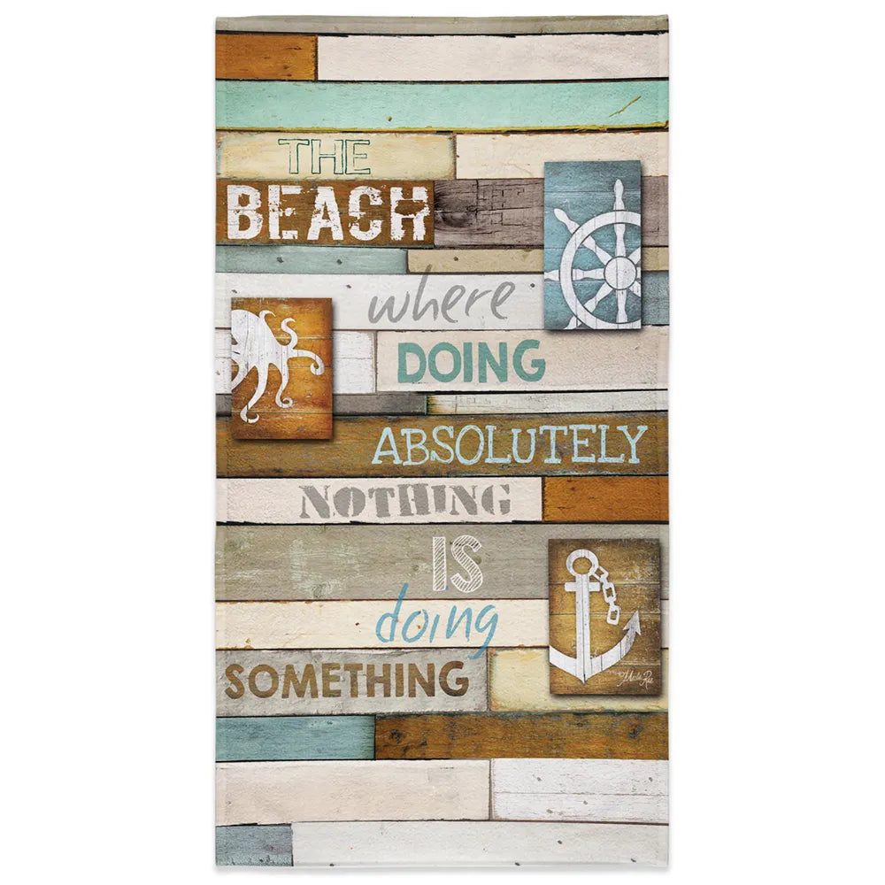 Beach Mantra Beach Towel