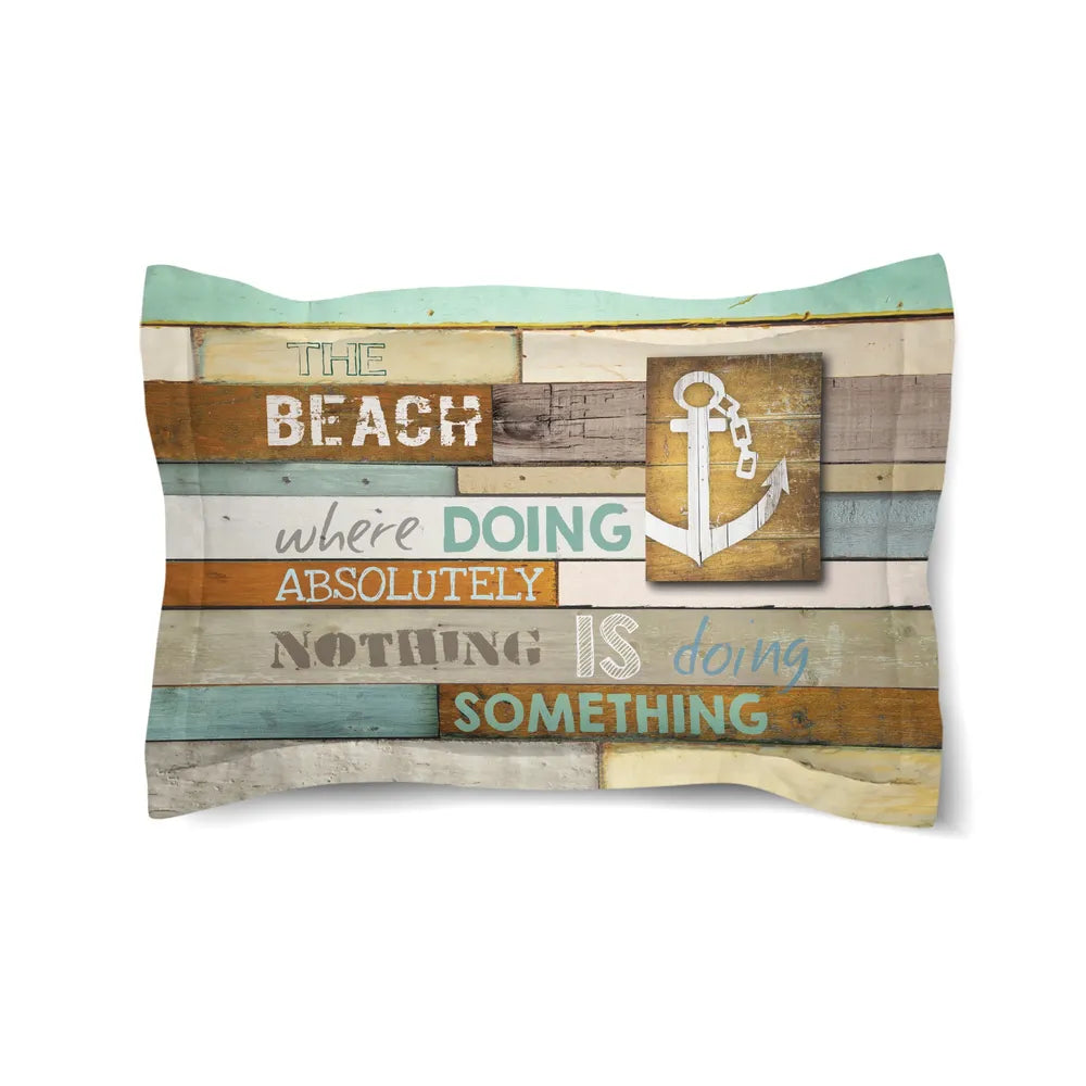 Beach Mantra Comforter Sham