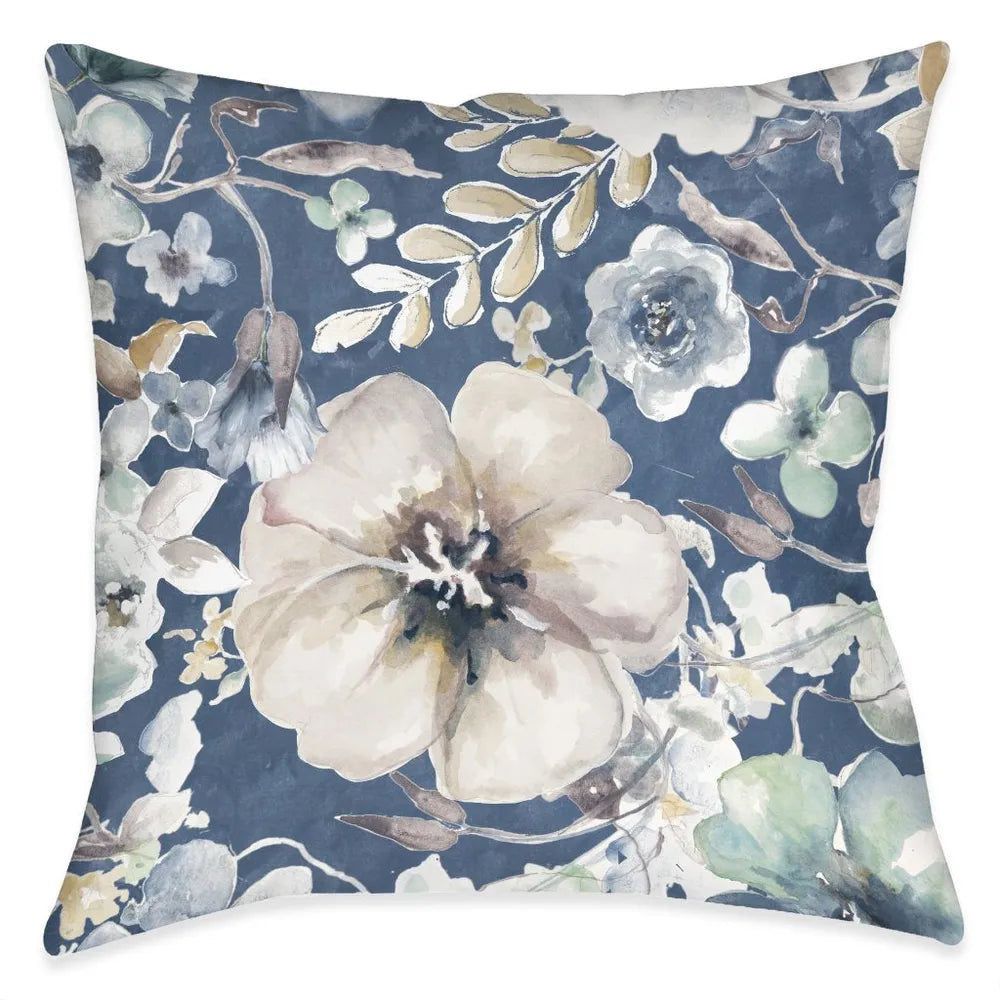 Wildflower Arrangment Dream Outdoor Decorative Pillow