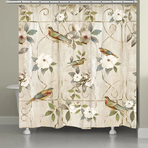 Bird Cage Shower Curtain