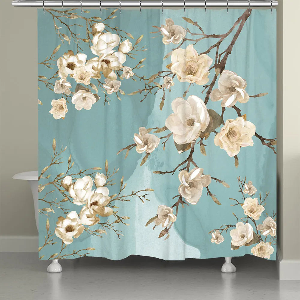 Bloom At Dusk Shower Curtain