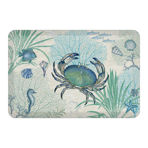 Blue Crab Anti-Fatigue Kitchen Mat