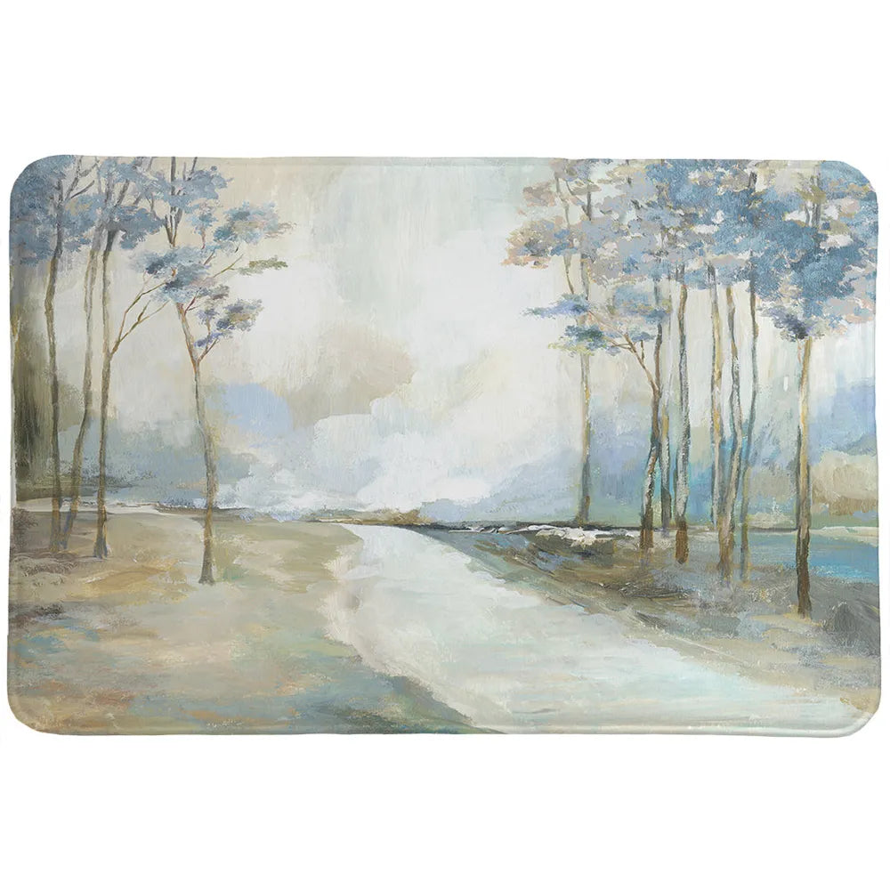 Blue Path Home Memory Foam Rug