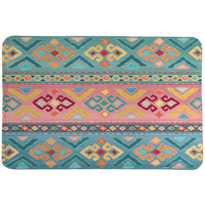 Bohemian Stripes Memory Foam Rug