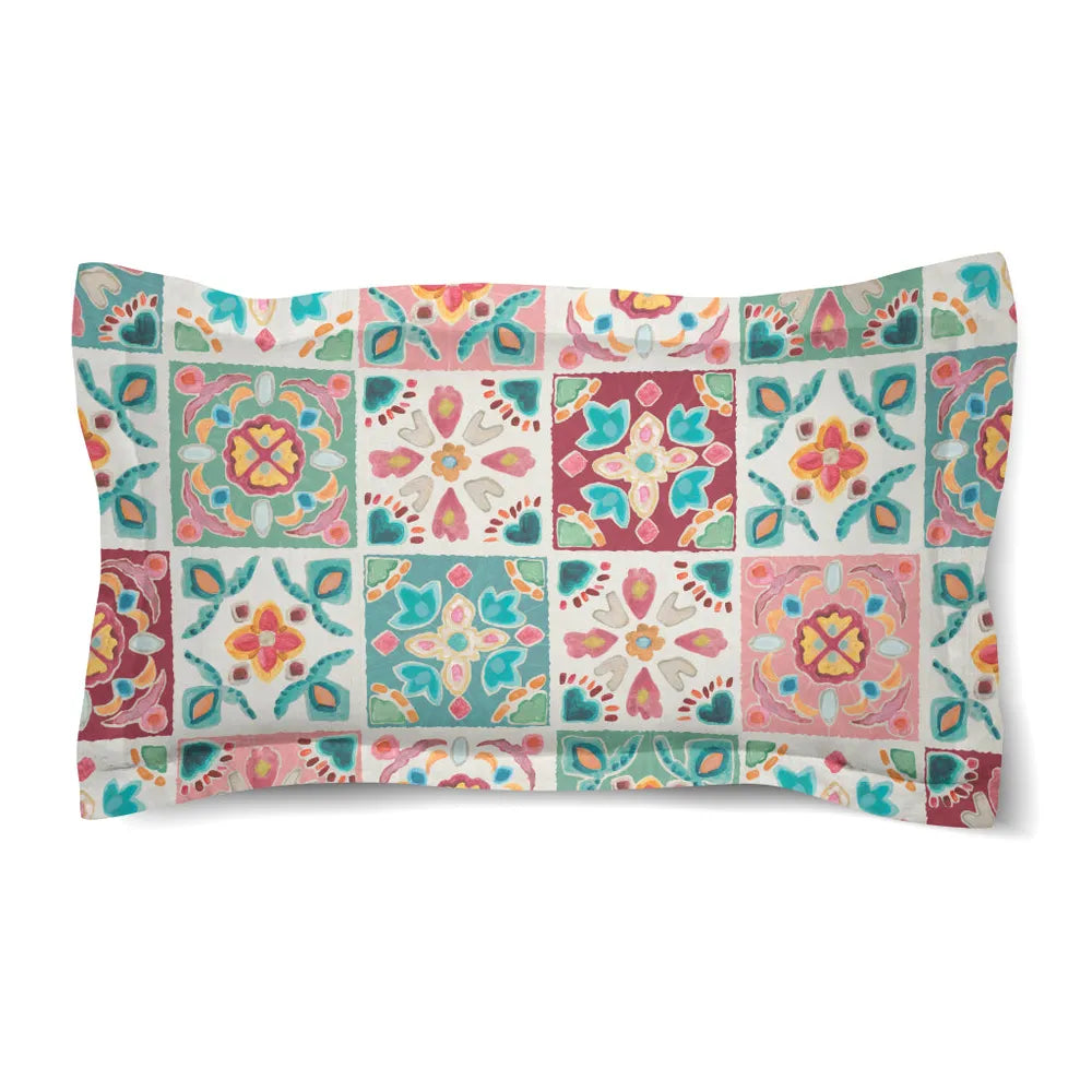Bohemian Tiles Comforter Sham
