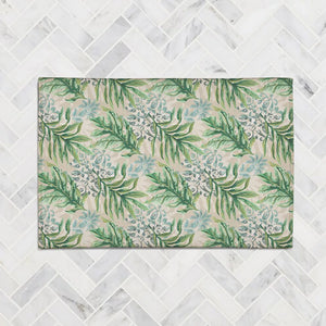 Bohemian Palms Chenille Accent Rug