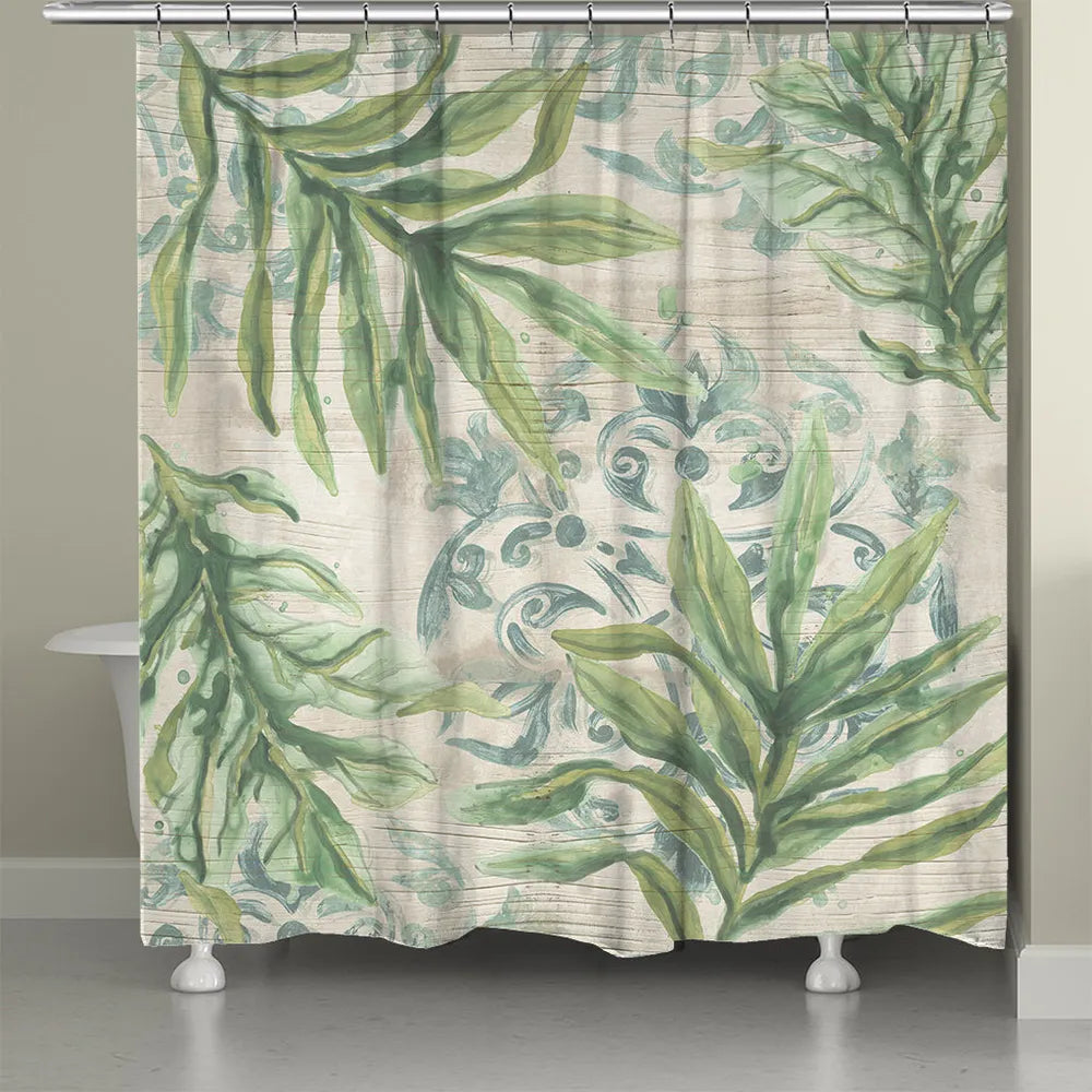 Bohemian Palms Shower Curtain
