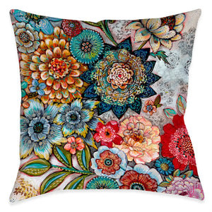 Boho Bouquet Indoor Decorative Pillow Laural Home