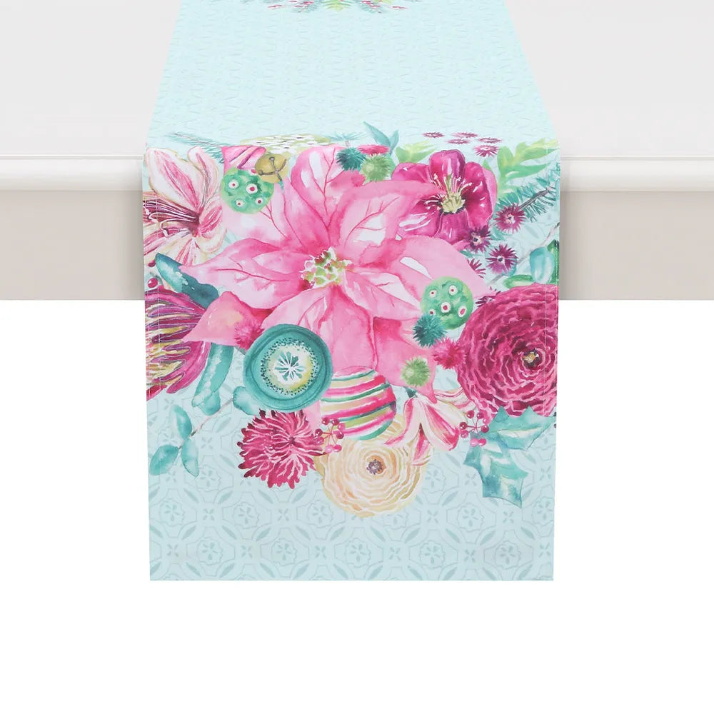 Boho Christmas Table Runner