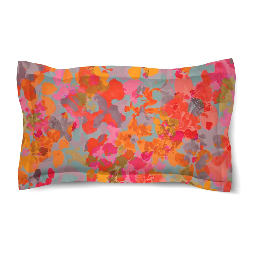 Bright Garden Duvet Sham